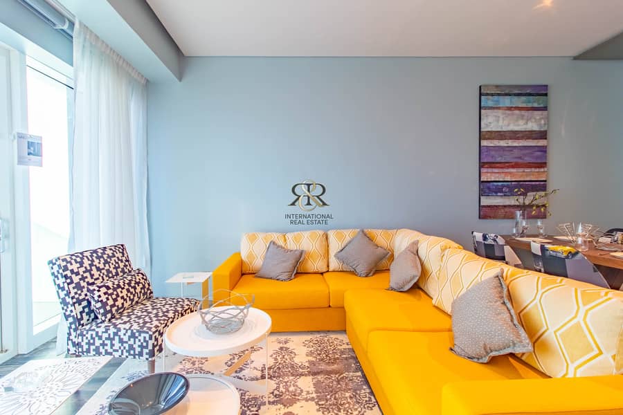 3 With 360 Video Tour | Furnished 1 Bedroom | Sea and Marina View