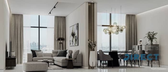2 Bedroom Apartment for Sale in Bukadra, Dubai - High Floor | Lagoon Views | Brand New Unit