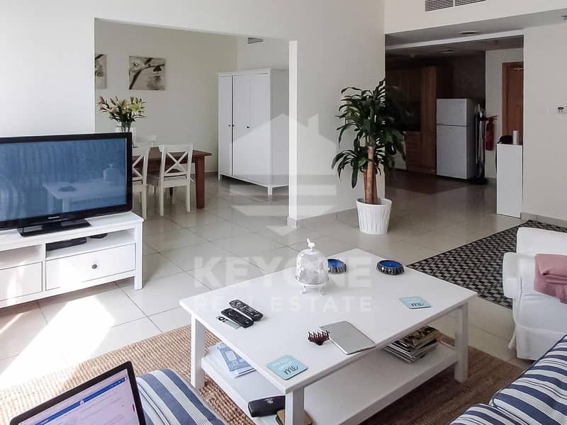 Dubai Arch | Furnished 3BR | Partial Sea View