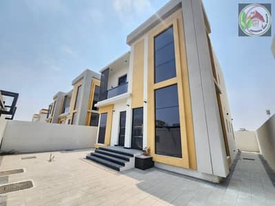 3 Bedroom Villa for Sale in Al Zahya, Ajman - For sale, a modern villa, including registration fees, super deluxe finishing, freehold for all nationalities