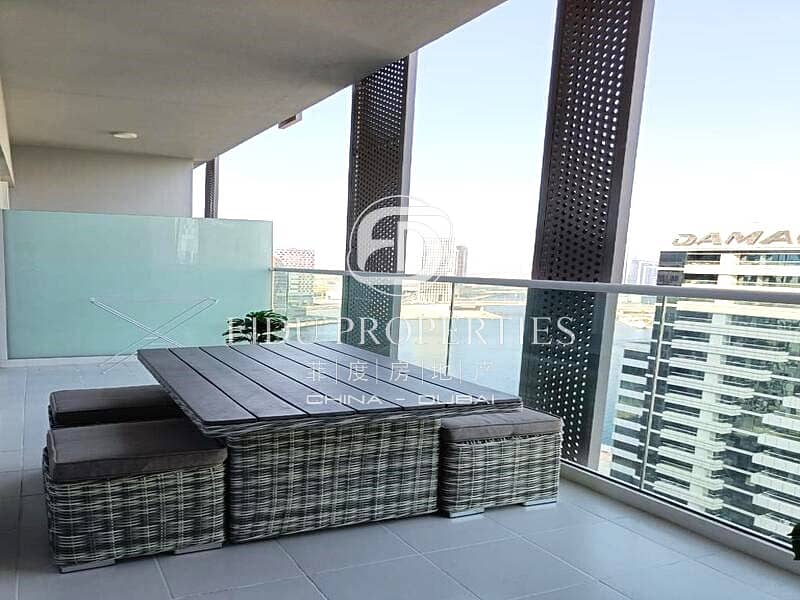 Canal View | High Floor | Furnished | Exclusive