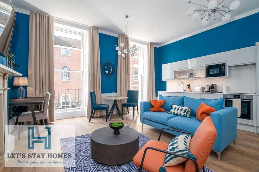 Flash Sales ! Yearly Stay I Quarterly Payments I Near Metro ! Furnished with Kitchen I Lavish I Free Housekeeping