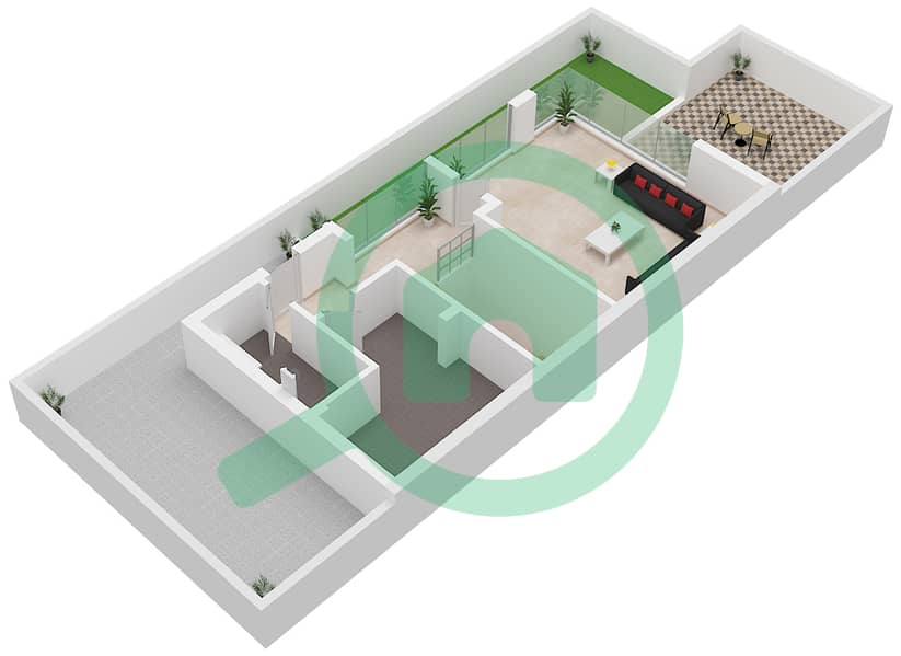 Type LHM DUET VILLA Floor Roof Expo Valley - 5 Bedroom Villa Type LHM DUET VILLA Floor plan Type LHM DUET VILLA Floor Roof interactive3D