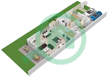 Expo Valley - 5 Bedroom Villa Type RHM  DUET VILLA Floor plan