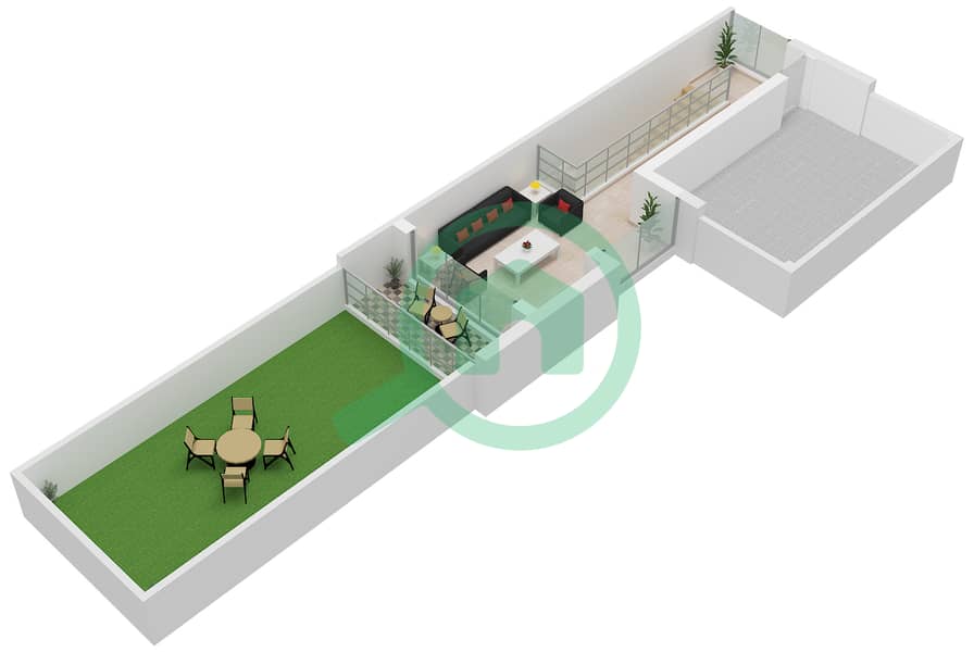 Expo Valley - 4 Bedroom Villa Type 1 Floor plan Type 1 Floor First interactive3D
