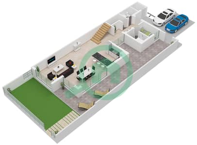 Expo Valley - 4 Bedroom Villa Type 1 Floor plan