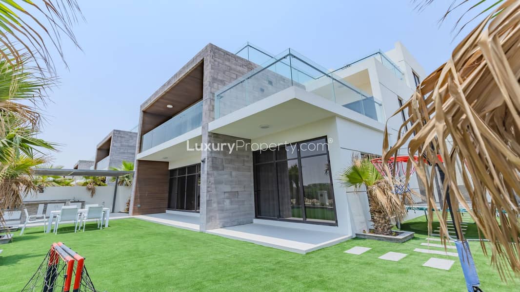 位于达马克山庄，威尼托小区 5 卧室的别墅 645000 AED - 9546589