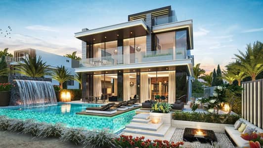 6 Bedroom Villa for Sale in DAMAC Lagoons, Dubai - 6 Bedroom| Corner| on the park Lagoons
