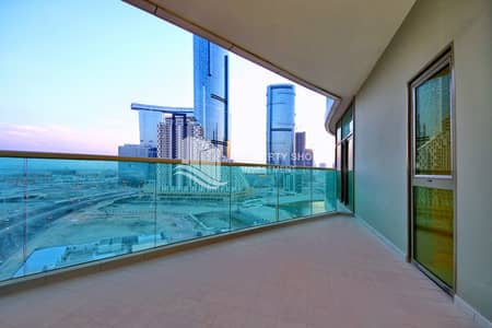 3 Bedroom Flat for Sale in Al Reem Island, Abu Dhabi - 3-br-apartment-al-reem-island-shams-abu-dhabi-beach-tower-a-terrace. JPG