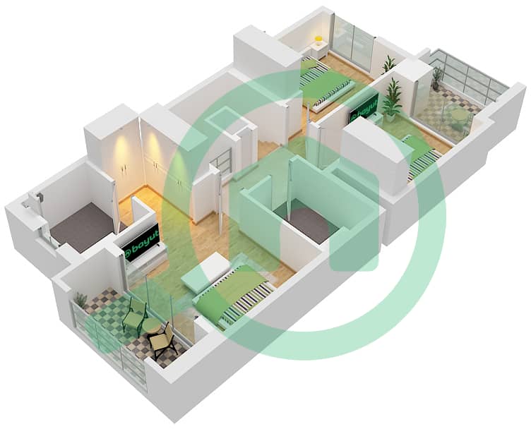 May - 3 Bedroom Townhouse Type/unit ARAI 1 / UNIT 4,6,8PLEX Floor plan Type ARAI 1M Unit 4PLEX-TH03,6PLEX-TH05,8PLEX-TH07 Floor Ground Type ARAI 2 Unit 6,8PLEX-TH03,8PLEX-TH05 Floor First interactive3D
