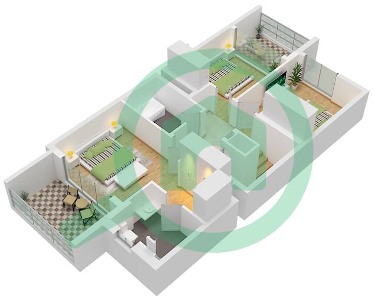 May - 3 Bedroom Townhouse Type/unit IRIS 1M / UNIT 4PLEX-TH03 Floor plan Type IRIS 1M Unit 4PLEX-TH03,6PLEX-TH05,8PLEX-TH07 Floor First interactive3D