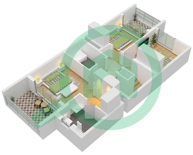 May - 3 Bedroom Townhouse Type/unit IRIS 2/ UNIT 6,8PLEX-TH03 Floor plan Type IRIS 2 Unit 6,8PLEX-TH03,8PLEX-TH05 Floor First interactive3D