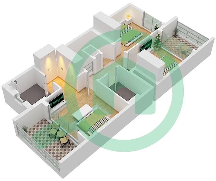 May - 3 Bedroom Townhouse Type/unit IRIS 2M/UNIT 6,8PLEX-TH04 Floor plan Type IRIS 2M Unit 6,8PLEX-TH04,8PLEX-TH06 Floor First interactive3D