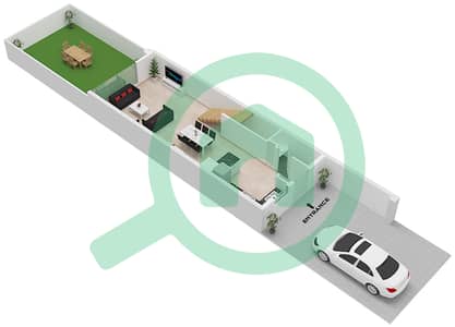Verdana 2 - 2 Bedroom Townhouse Type A Floor plan