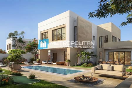 5 Bedroom Villa for Sale in Yas Island, Abu Dhabi - Hot Deal | Single Row | Pristine 5BR | Golf Front