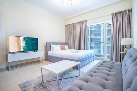 迪拜市中心， 迪拜 单身公寓待租 - Studio Burj Al Nujoom. jpg