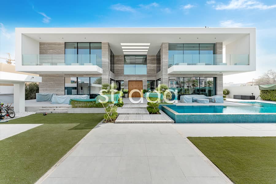 Modern Custom Built Mansion with Burj Views