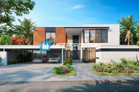 5 Bedroom Villa for Sale in Saadiyat Island, Abu Dhabi - Single Row | Next To End Unit | 5BR+Pod | Al Ghaf