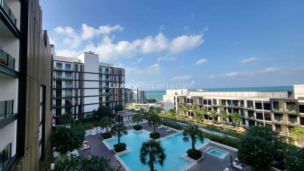 位于蓝水湾岛，凯撒度假村 1 卧室的公寓 300000 AED - 9546765