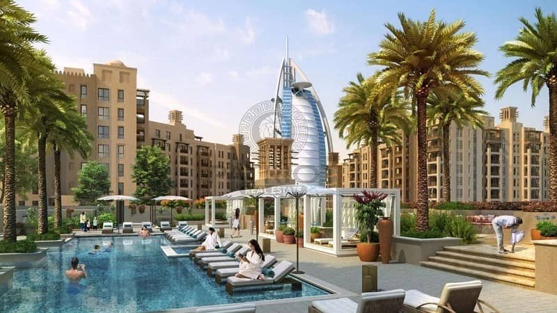 Superb 3 bedroom apartment over looking Burj Al Arab