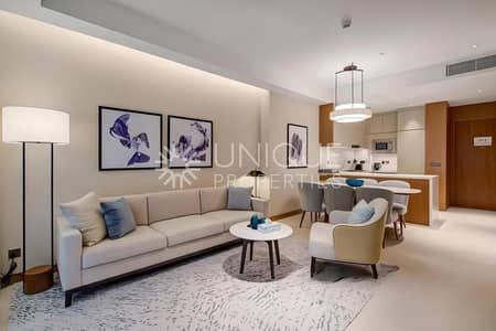 2 Bedroom Flat for Rent in Downtown Dubai, Dubai - Serviced | Fully Furnished | High Floor