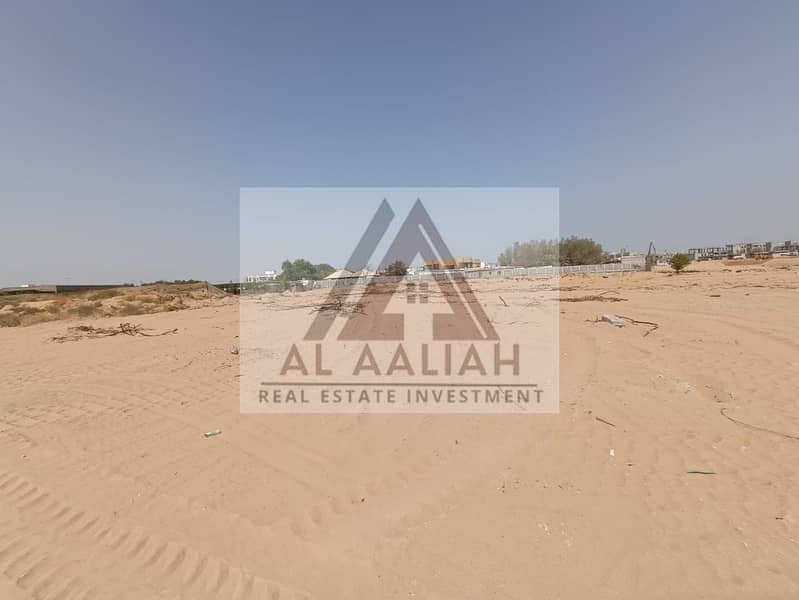 Land for sale in Al Helio, including fees, at a reasonable, distinctive