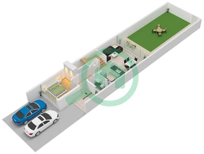 Park Residences 4 - 4 Bedroom Villa Type/unit P4-M / UNIT 2C600F Floor plan