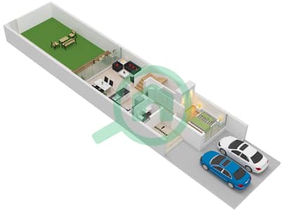 Park Residences 4 - 4 Bedroom Villa Type/unit P4-M / UNIT 2C515F Floor plan