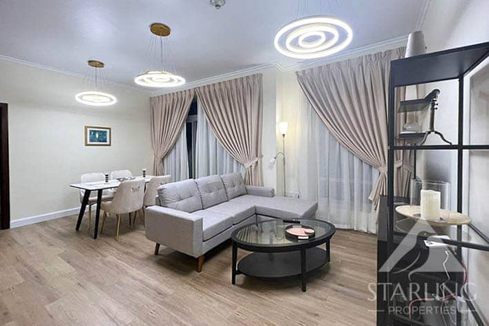 Spacious | Fully Furnished | Burj View