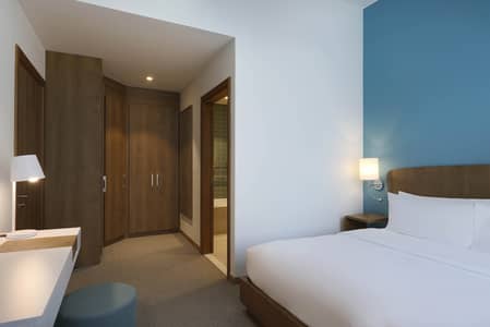 1 Спальня Апартаменты в отеле в аренду в Аль Гаруд, Дубай - Two Bedroom Suite Bedroom King