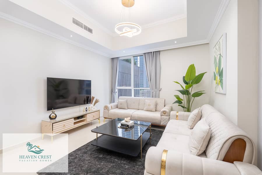 Prime Location & Luxe Design | Bills Included | Fully Furnished Pool, Parking, Gym