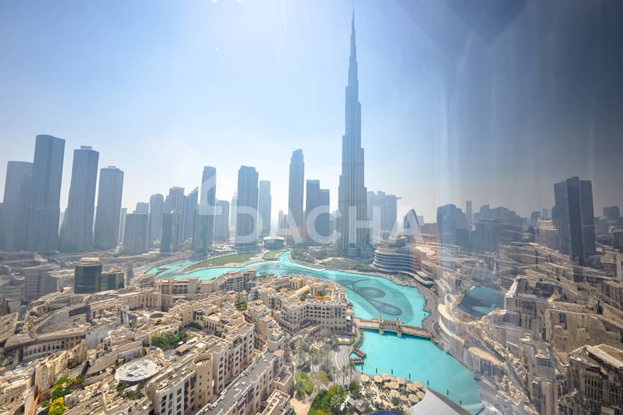 Burj Khalifa View | Vacant | High Floor