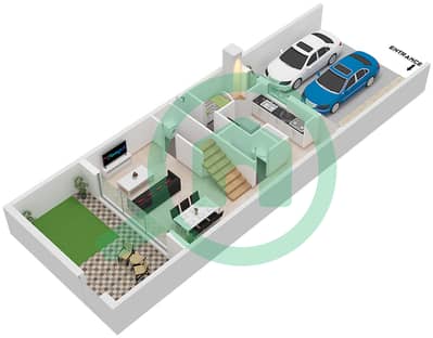 Arim - 2 Bedroom Townhouse Type/unit 2BTC1 /  UNIT 1 Floor plan