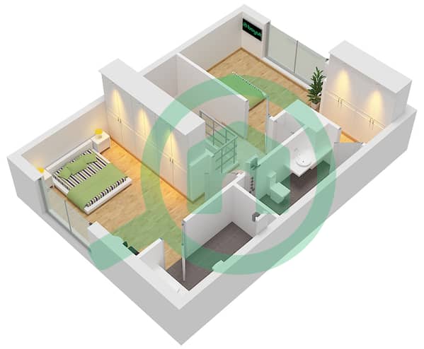 Type 2BTC1 Unit 1, First Floor Block Arim 2