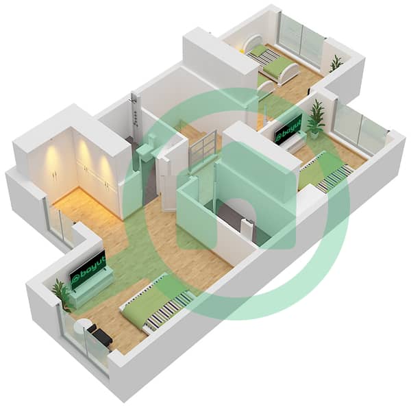Type 3BTC1 Unit 1, First Floor Block Arim 2