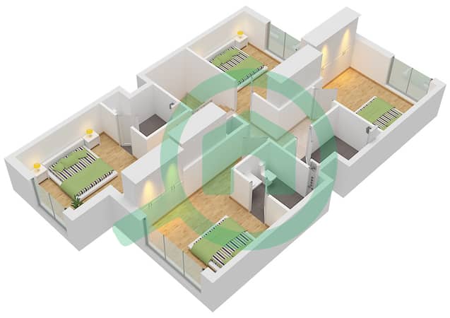 Type 4BTC1 Unit 1, First Floor Block Arim 2