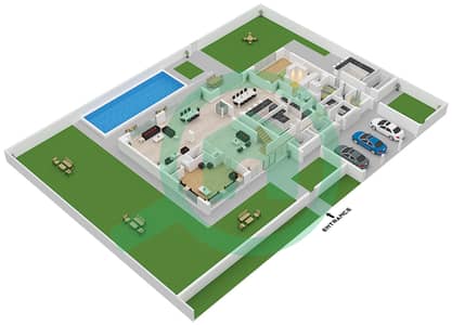 Arim - 7 Bedroom Villa Type/unit 7BMV1-GF / UNIT 4 Floor plan