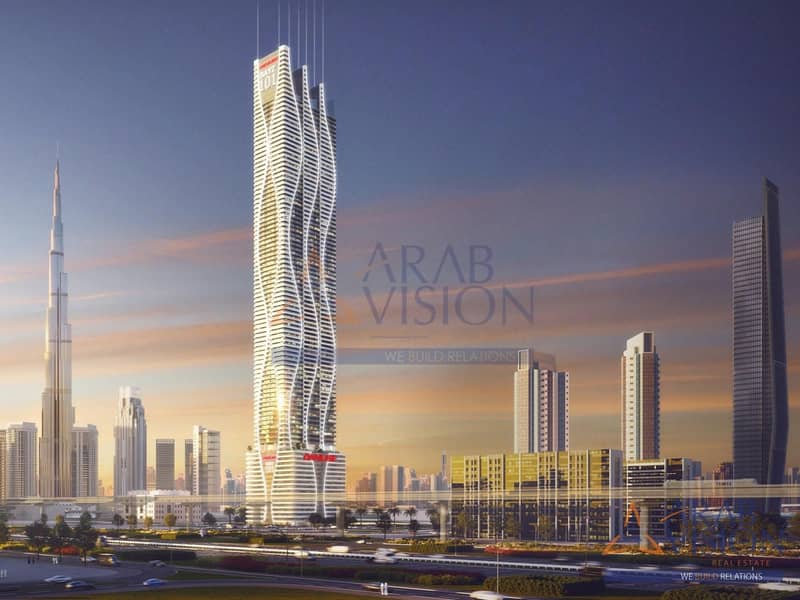 位于商业湾，海湾 101 1 卧室的公寓 2164000 AED - 9556746