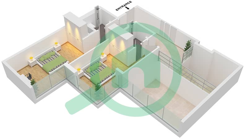 Unit 1 Floor 16  Upper Ground