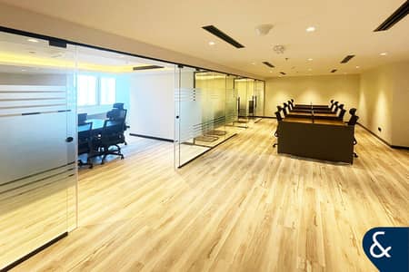 Office for Rent in Jumeirah Lake Towers (JLT), Dubai - High Floor | Fully Furnished | Fitted