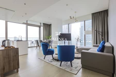 3 Bedroom Flat for Rent in Dubai Marina, Dubai - Full Furnished | High Floor | Marina Sea Views