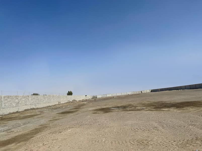 Open Land with Covered Boundary Wall for Rent in Mussafah Industrial Area Open Land with Covered Boundary Wall for Rent in Mussafah Industrial Area
