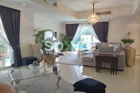 6 Bedroom Villa for Sale in Al Raha Gardens, Abu Dhabi - Huge 6BR+M | Private Pool+Garden | Prime Area