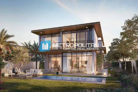 5 Bedroom Villa for Sale in Al Jubail Island, Abu Dhabi - V5 | Second Row From The Water | Plot Size: 14,165