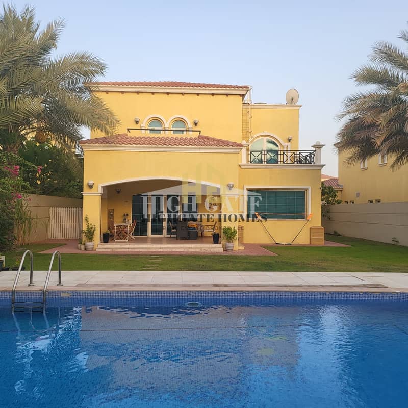 EXCLUSIVE STUNNING 4 BR  VILLA WITH  POOL !!