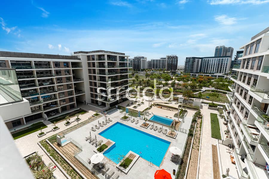 Two Bedroom | Full pool and park view