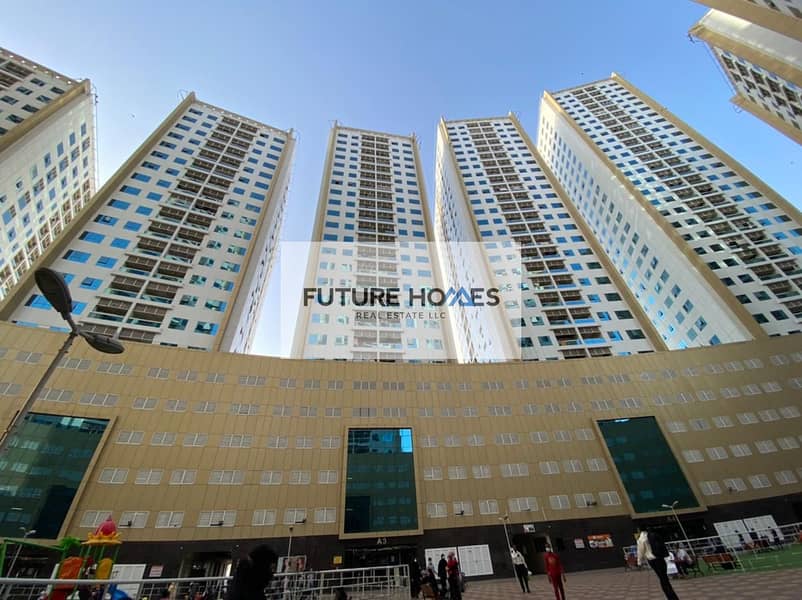 Studio Flat For Sale with Parking Available in Ajman Pearl Tower Studio Flat For Sale with Parking Available in Ajman Pearl Tower