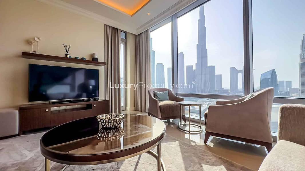 Fully Furnished | Burj Khalifa View | Vacant