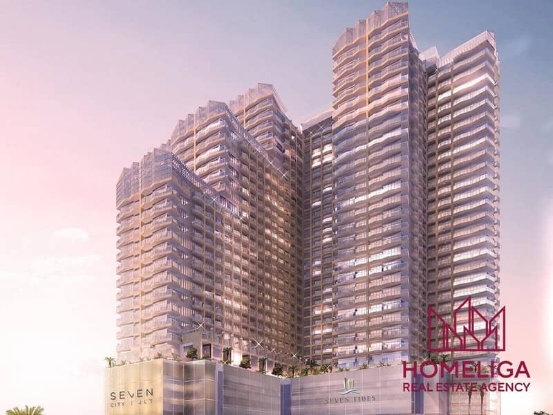 位于朱美拉湖塔 (JLT)，Se7en 城 的公寓 640000 AED - 9619837