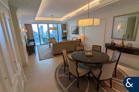 2 Bedroom Apartment for Rent in Downtown Dubai, Dubai - 2 Bedroom | Burj Khalifa and Fountain View